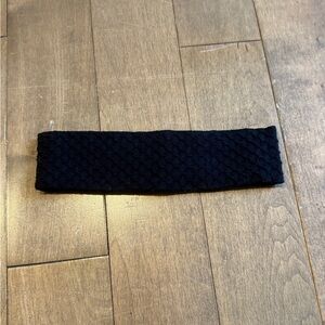 Black Textured Headband